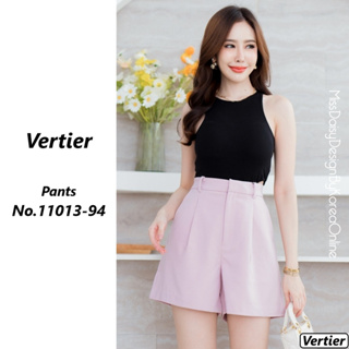 Vertier กางเกงขาสั้นเอวสูง No.11013 ผ้า Polyester