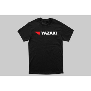 เสื้อสกรีน YAZAKI เนื้อผ้า cotton 100% ใส่สบาย