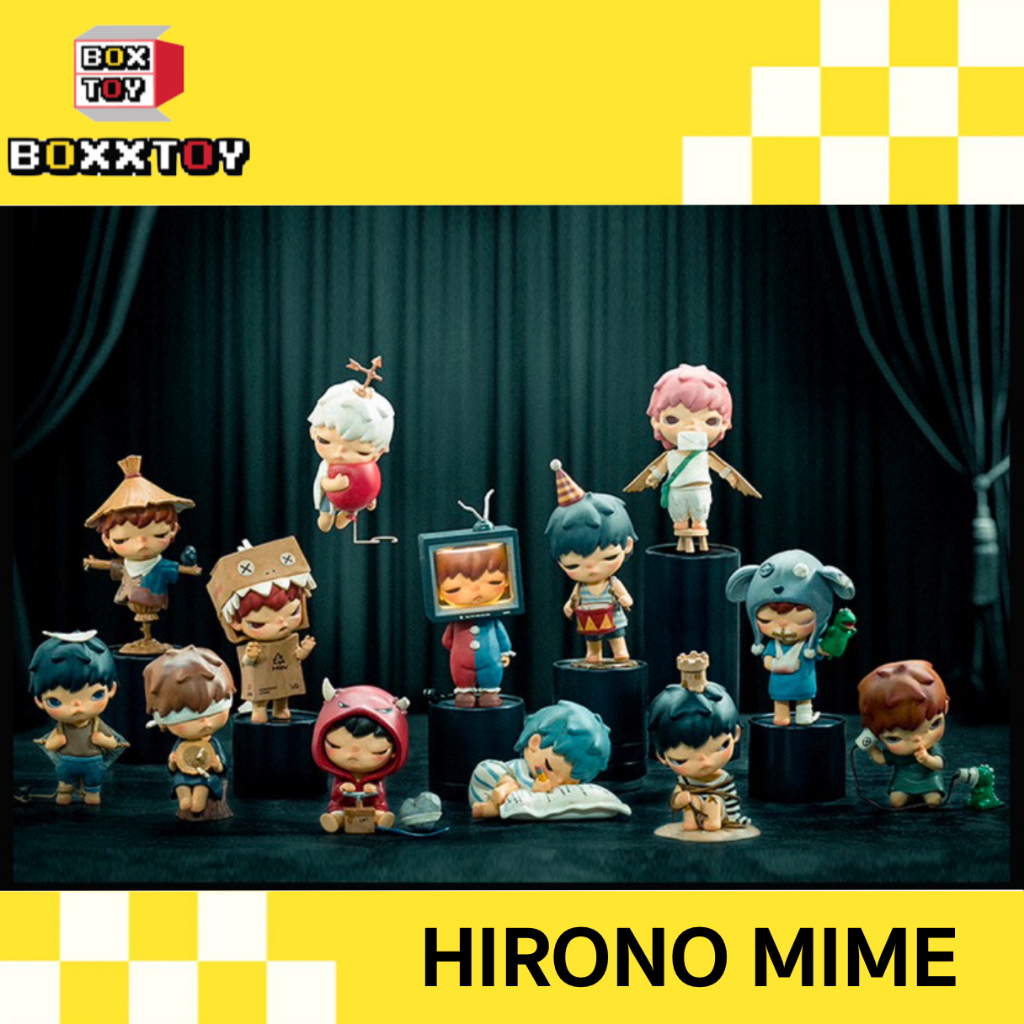 🌈ใหม่🌈  Hirono Mime hirono v.4 ค่าย popmart