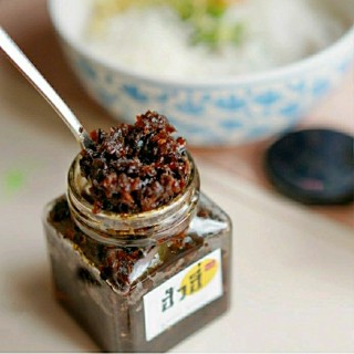น้ำพริกเห็ดหอม ฮัวฮี่ เจ vegan มังสวิรัติ 1กิโล