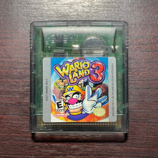 ตลับแท้ Wario Land 3 (US) GBC