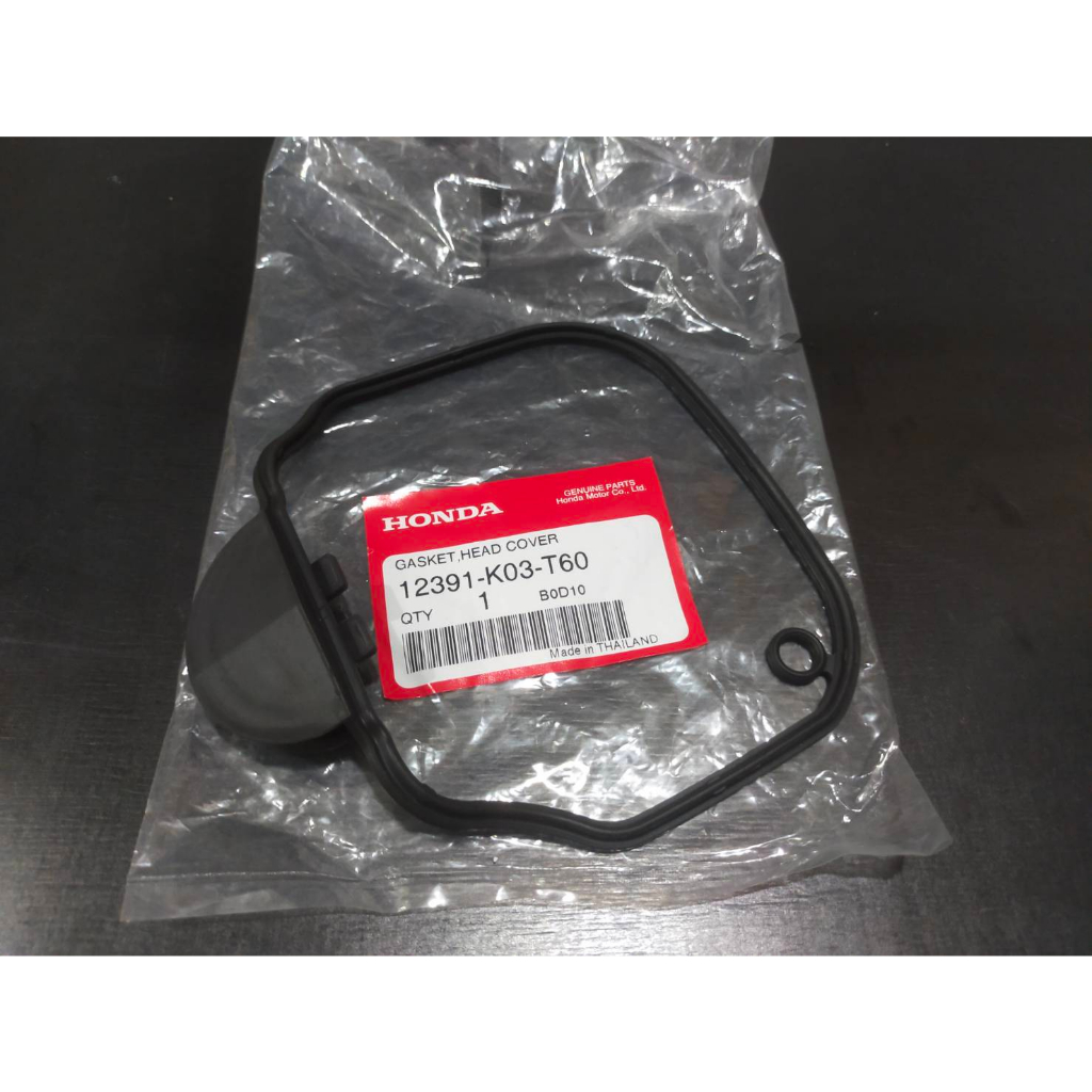 ปะเก็นฝาครอบฝาสูบ ยางฝาครอบวาล์ว Wave110i/Dream110i/Super Cub รหัส 12391-K03-T60 แท้ศูนย์ ราคา ถูกที่สุด ดีลบีเคเค แกลเลอรีภาพที่ 4