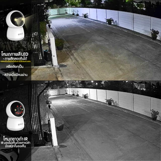 Emii M2 กล้องวงจรปิดไวไฟ 4MP 2K ชัดที่สุด ชิป HiSilicon ภาพสี 24 ชม. พูดโต้ตอบได้ AI ตรวจจับคน ดูผ่านมือถือ Hieasy P6S