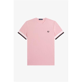 Fred Perry Bold Tipped T-Shirt in Pink