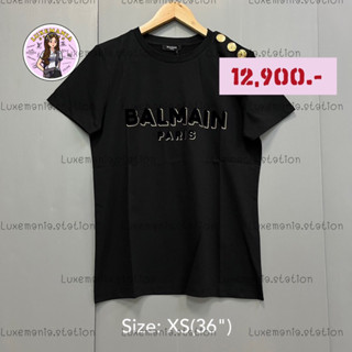 👜: New!! Balmain T-Shirt‼️ก่อนกดสั่งรบกวนทักมาเช็คสต๊อคก่อนนะคะ‼️