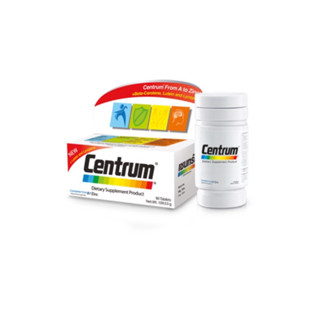 Centrum เซนทรัม ผลิตภัณฑ์เสริมอาหาร 90 เม็ด