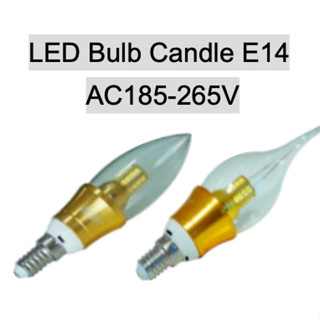 LED Bulb Candle E14 AC185-265V