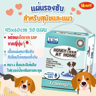 แผ่นรองซับสำหรับสุนัขและแมว by Honey At Home ไซส์ M