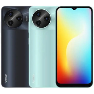 Benco V91 จอ6.56 นิ้ว 4+128GB 13MP AI triple rear camera, f/2.0 aperture, LED flash 5000mAh Li-poly