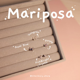 [สินค้าพร้อมส่ง✨] จิวหู Mariposa🦋