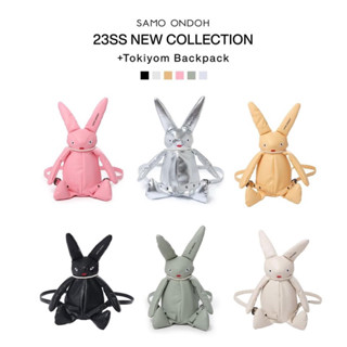 พร้อมส่ง 🇰🇷 แท้ 💯% New Tokiyom backpack nappa black SAMO ONDOH  จากช็อปเกาหลี