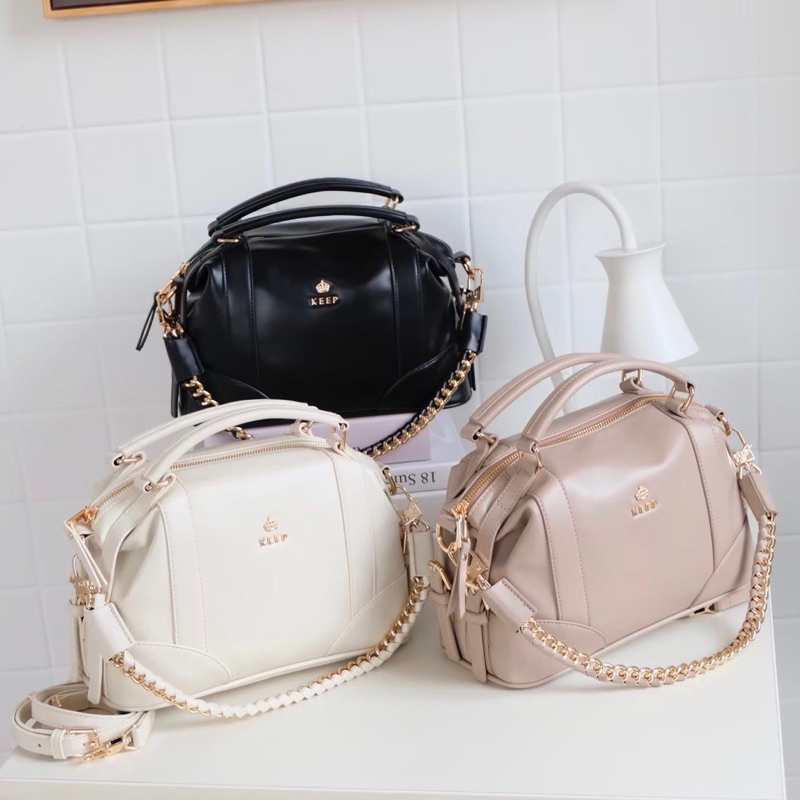 [Signature collection ] KEEP รุ่น Ella ‘ Bag ทรง Pillow [มีบริการหลังการขาย]