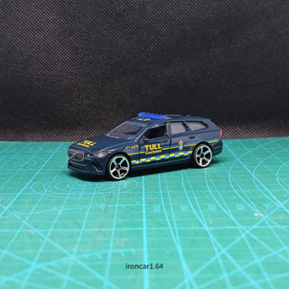 majorette volvo v90 ลาย Tull Customs Sweden หายาก