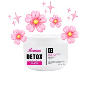 BIOWOMAN DETOX TREATMENT HAIR &amp; SCALP THERAPY MASK 250 ML