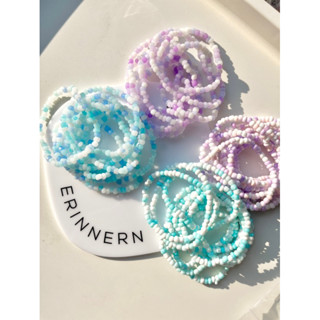 erinnern l cotton candy / pastel beaded bracelet กำไลูกปัด