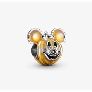 (พร้อมส่ง)*New*Pandora Disney Mickey Mouse Pumpkin Charm