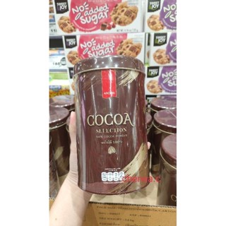 [ของแท้💯%] Aroma Cocoa powder 100% selection โกโก้ 300 กรัม