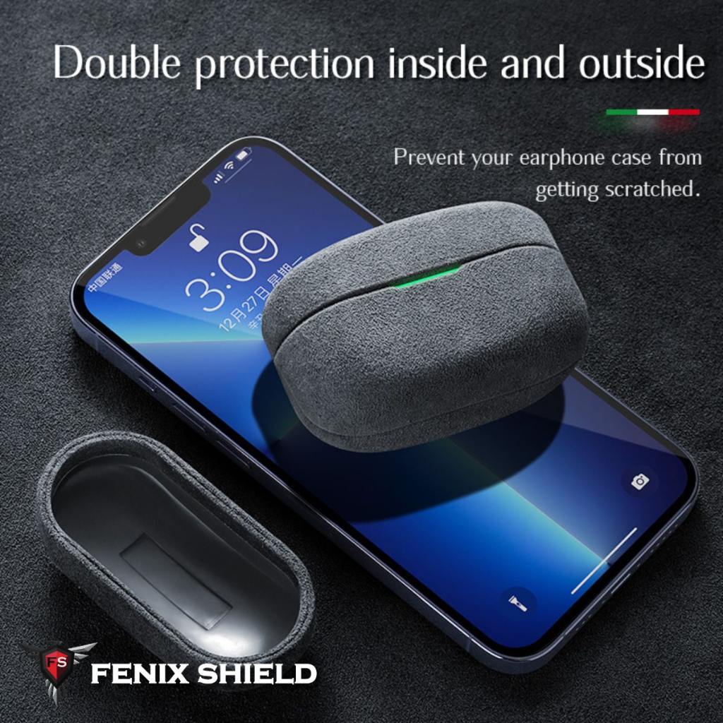 (ของแท้) เคส FenixShield Alcantara Leather Cover Case สำหรับ SONY WF-1000XM5 / WF-1000XM4 - รูปที่ 5