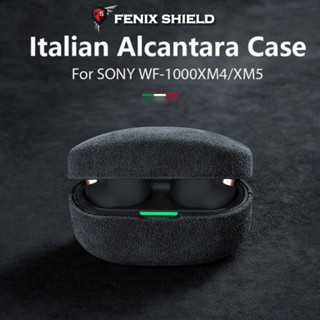 (พร้อมส่ง) เคส FenixShield Alcantara Leather Cover Case สำหรับ SONY WF-1000XM5 / WF-1000XM4