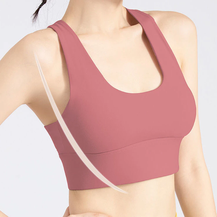 MVP Sport สปอร์ตบราโยคะ ยกทรง มีฟองน้ำ สายไขว้หลัง thumbnail 3