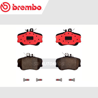 Brembo ผ้าเบรคหน้า Benz C Class W202 (180 200 220 230) 93-02 / P06 017