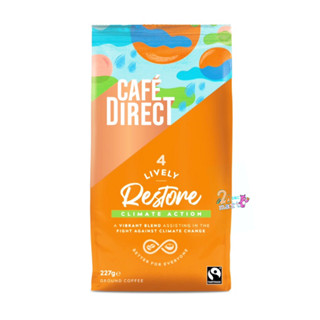 Cafédirect Fairtrade Roast &amp; Ground Lively Coffee 227g Cafe direct