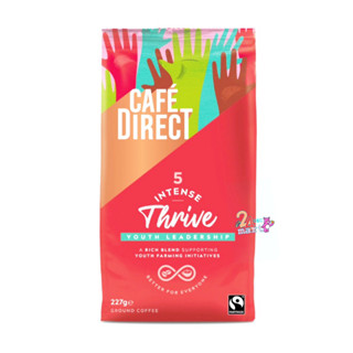 Cafedirect Fairtrade Intense Roast Ground Coffee 227g Cafe direct