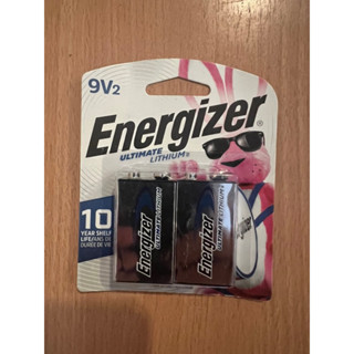 Energizer Lithium 9V, 2 Batteries, Best Before 2031 - 2032 (New)