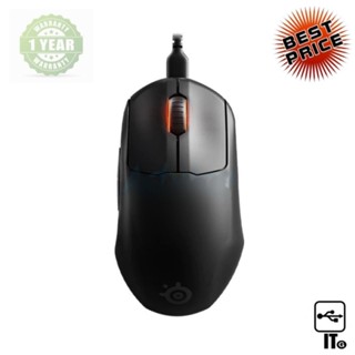 MOUSE STEELSERIES PRIME MINI BLACK ประกัน 1Y เมาส์เกมมิ่ง เมาส์เล่นเกม เมาส์