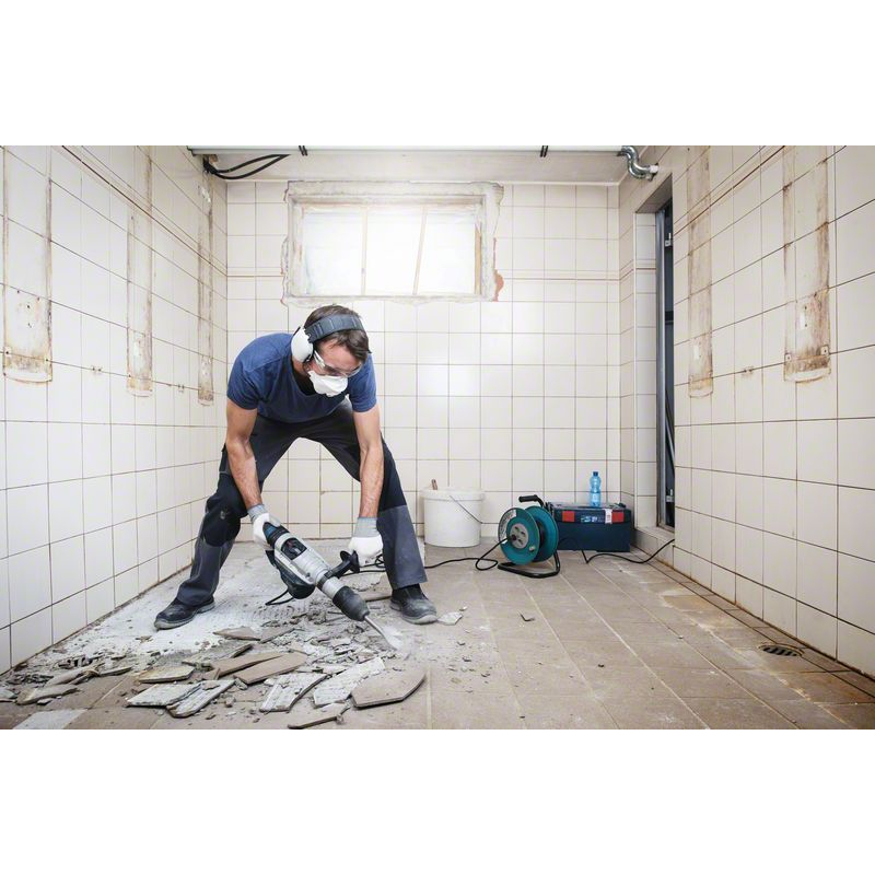 ดอกสกัดปูน SDS-MAX มีขนาดความยาว 400 - 600 mm มี 2ชนิด ปากแหลม - ปากแบน ยี่ห้อ BOSCH - รูปที่ 2