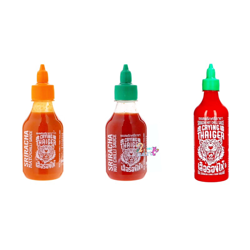 ซอสพริกศรีราชา ตราเสือร้องไห้ ขนาด 484 กรัม - Crying Thaiger Sriracha EXTRA HOT Chili Sauce 484g ศรี
