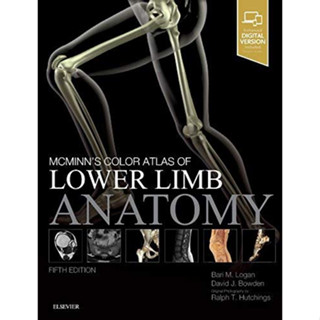 [หนังสือ] McMinns Color Atlas of Lower Limb Anatomy limbs กายวิภาคศาสตร์ netter gray grey grant moore human medicine