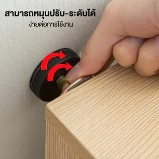Monza ตัวยึดเฟอร์นิเจอร์ ที่ยึดหัวเตียง กันชนเตียง ลดการสั่นสะเทือน ลดเสียงกระแทก No.Y1705