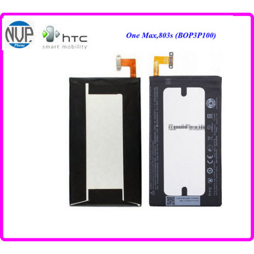 แบตเตอรี่ HTC One Max,803s,T6,809D,D8160,M8809,8060(BOP3P100)