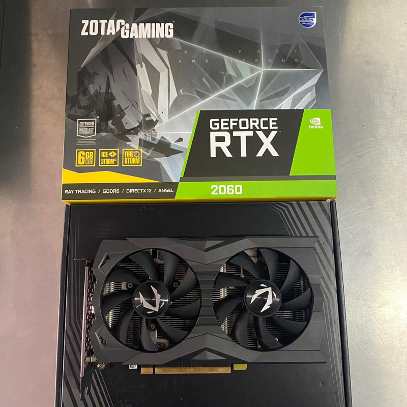 RTX 2060 zotac มือสอง ประกันไทยถึง 7/2024