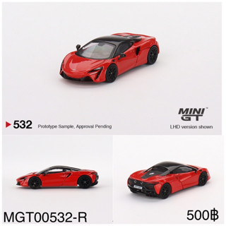 MGT00532-R	Mini GT 1:64 McLaren Artura Vermillion Red 2023