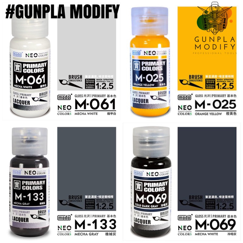 MODO NEO COLOR สีสูตรแลคเกอร์ ชนิดสีเงา ขนาด 30 ml M29 M061 M069 M133