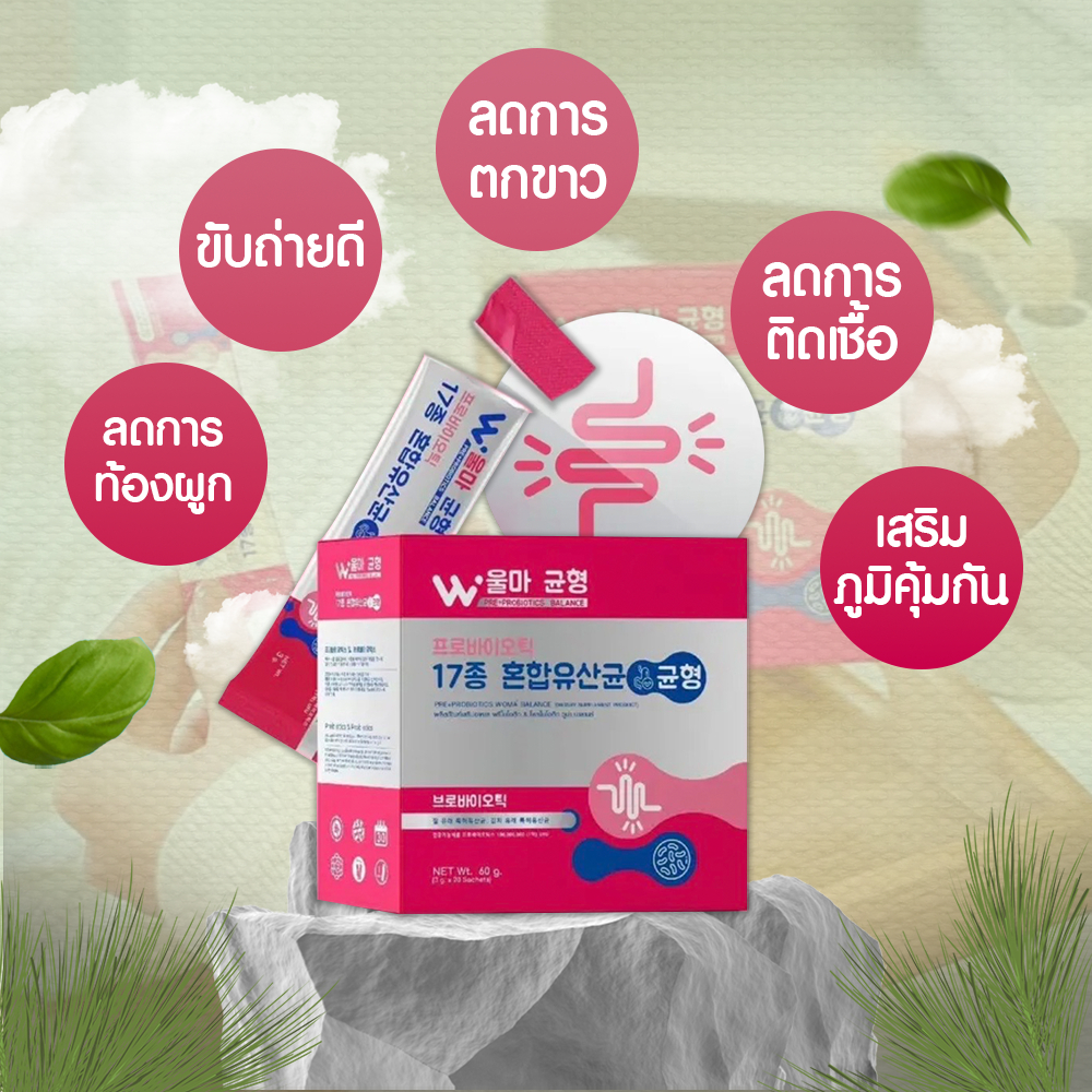 (Free Shipping✨) Woma’Balance **พร้อมส่ง** (พรี+โพรไบโอติก) ปรับสมดุลร่างกายผู้หญิง