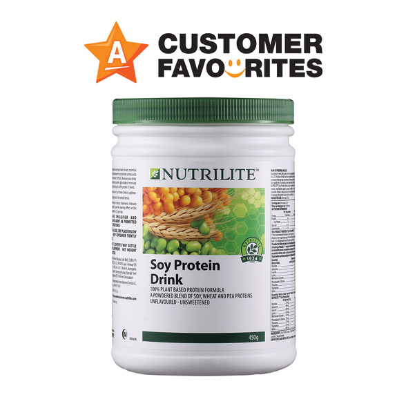 Amway NUTRILITE โปรตีน Soy Protein Drink 450g