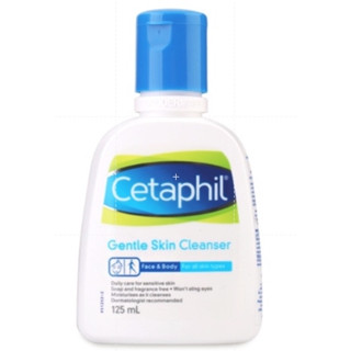 Cetaphil Gentle Skin Cleanser เซตาฟิล เจนเทิล สกิน คลีนเซอร์ ผลิตภัณฑ์ ทำความสะอาดผิว ขนาด 125 ml 07738