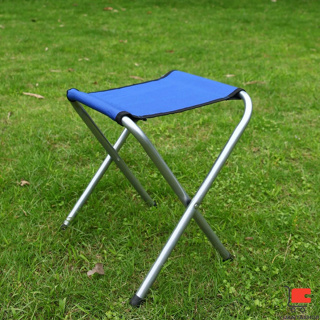 เก้าอี้พับกลางแจ้ง แบบพกพา แคมป์ปิ้ง ประมง เก้าอี้นั่งตกปลา Foldable Camping Stool