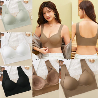 บราไร้ขอบไร้โครงมีดันทรง มีฟองน้ำในตัวSport bra