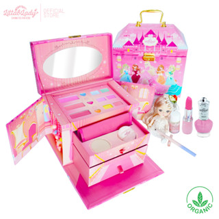 Littal Lady เครื่องสำอางเด็ก ออแกนิค บ้านตุ๊กตา สีเพ้นท์หน้า ภูมิแพ้ใช้ได้ ฟรีสร้อยกำไล ชุดแต่งหน้าเด็ก