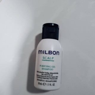 Milbon Scalp Purifying Gel Shampoo 50ml สำหรับหนังศีรษะ มัน คัน มีรังแค