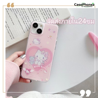 💚จัดส่งภายใน24ชม💚เคส for iPhone 11 14 Pro Max Case for iPhone 12 13 ป้องกันการตก การป้องกัน น่ารัก รูปหัวใจ การ์ตูน