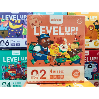 Mideer Advanced puzzles level 2 จิ๊กซอว์เสริมสร้างพัฒนาการการเรียนรู้ตามอายุ