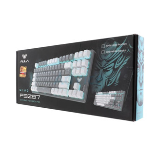 KEYBOARD AULA F3287 TKL - BLUE-SWITCH ประกัน 2*2*0