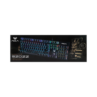 KEYBOARD AULA S2022 BLACK - BLUE-SWITCH ประกัน 2Y