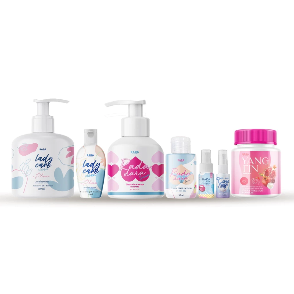 รดาเลดี้แคร์ RADA Lady Care Dara Serum ล้างจุดซ่อนเร้น เลดี้/ดารา ขวดเล็กและหัวปั๊ม สเปรย์บำรุงกลิ่น