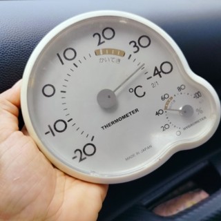 thermometer Crecer Hygrometer ตัววัดอุณหภูมิ ที่วัดความชื้น 🇯🇵made in japan